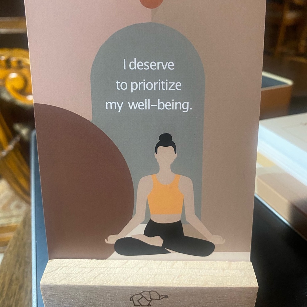 MindMint Self Care Daily Positive Affirmation Cards for Women Inspirational